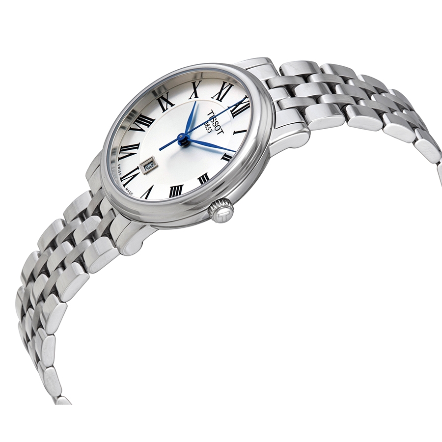 tissot carson premium lady quartz silver dial ladies watch t122.210.11.033.00 tissot carson premium lady quartz silver dial ladies watch t122.210.11.033.00