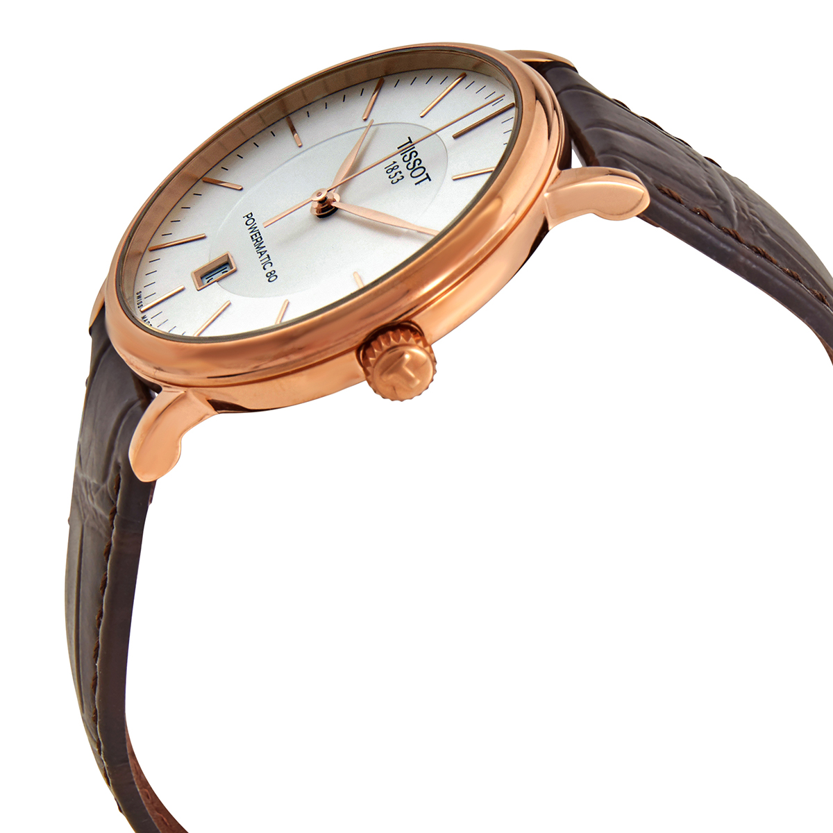 tissot carson premium powermatic 80 automatic white dial men's watch t122.407.36.031.00 tissot carson premium powermatic 80 automatic white dial men's watch t122.407.36.031.00