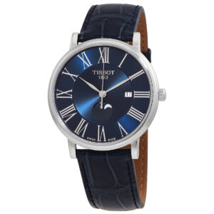 Витрина tissot carson quartz blue dial men's watch t122.423.16.043.00