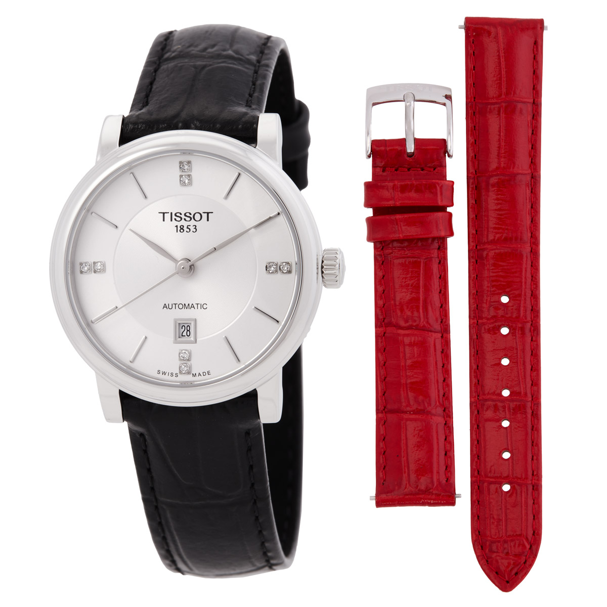tissot carson silver tone dial ladies watch t1222071603601 tissot carson silver tone dial ladies watch t1222071603601