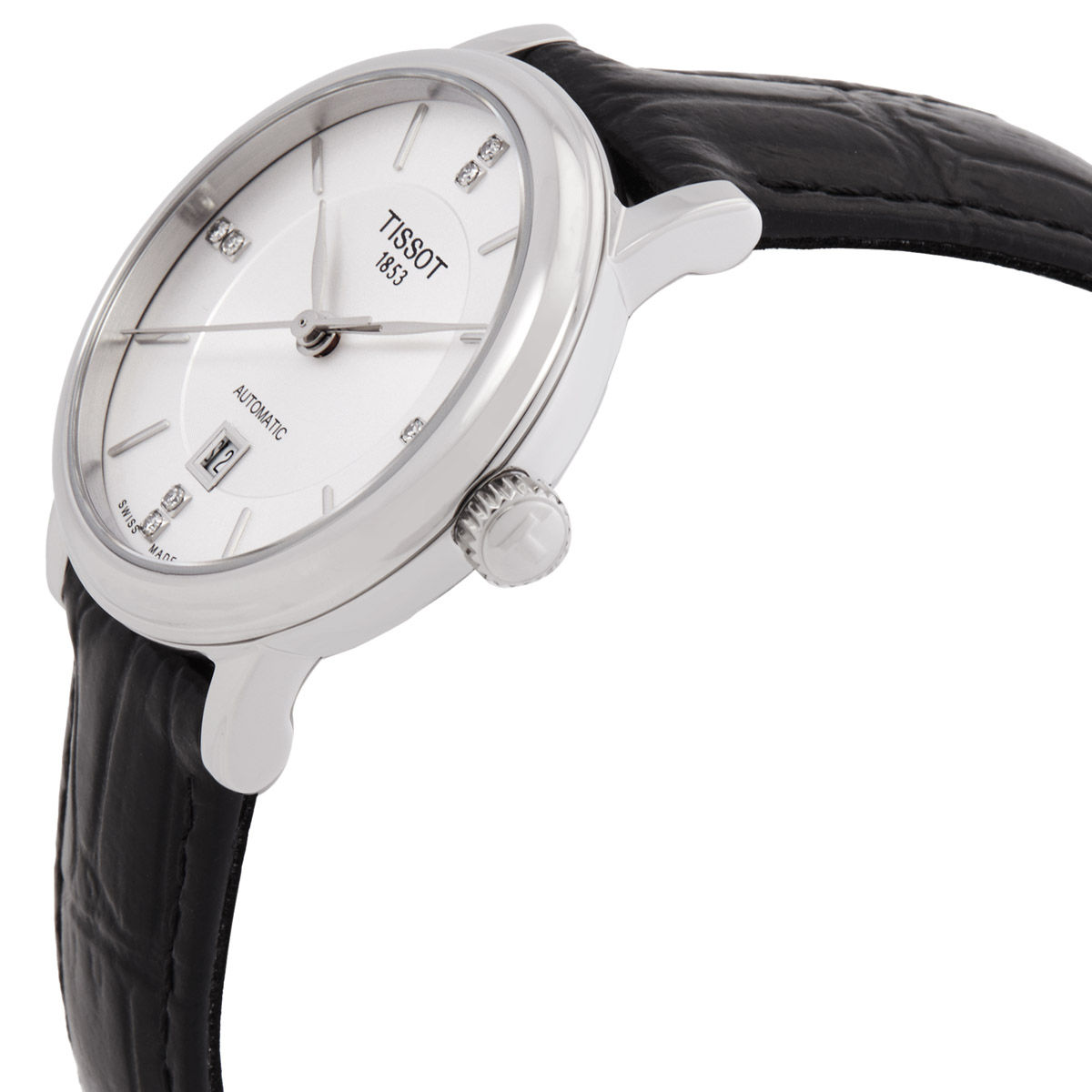 tissot carson silver tone dial ladies watch t1222071603601 tissot carson silver tone dial ladies watch t1222071603601