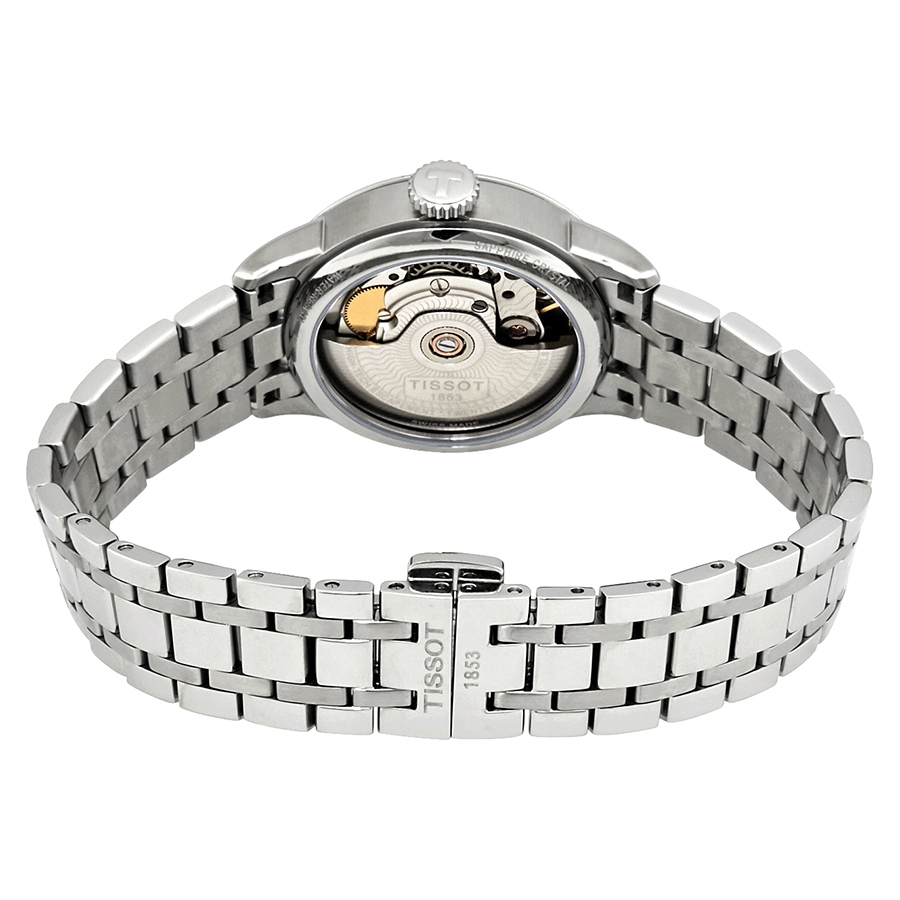 tissot chemin des tourelles automatic blue dial ladies watch t099.207.11.048.00 tissot chemin des tourelles automatic blue dial ladies watch t099.207.11.048.00