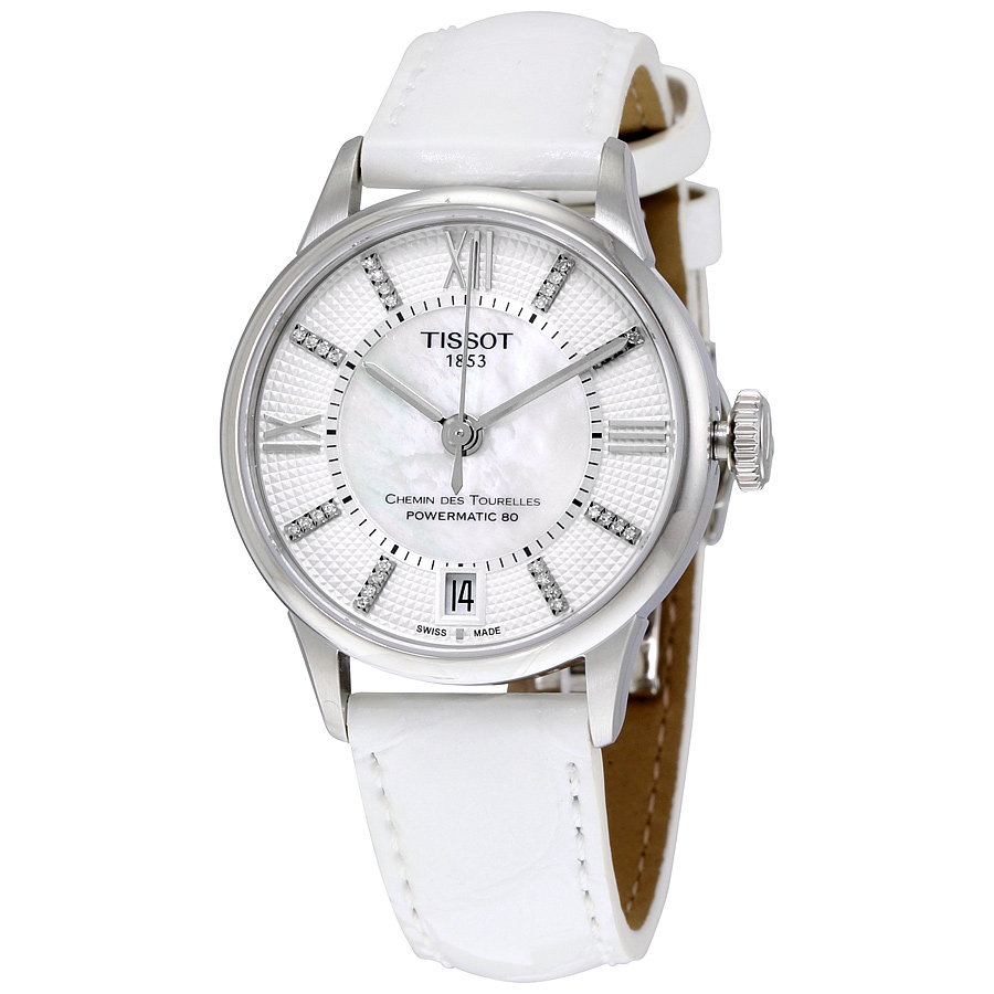 tissot chemin des tourelles automatic ladies watch t099.207.16.116.00 tissot chemin des tourelles automatic ladies watch t099.207.16.116.00