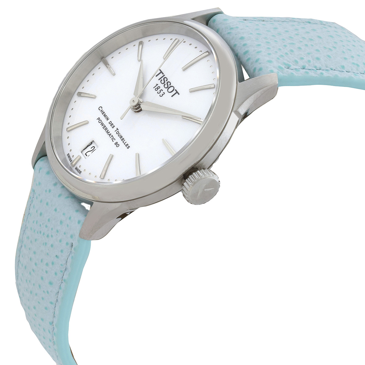 tissot chemin des tourelles powermatic 80 automatic white dial ladies watch t139.207.16.011.00 tissot chemin des tourelles powermatic 80 automatic white dial ladies watch t139.207.16.011.00