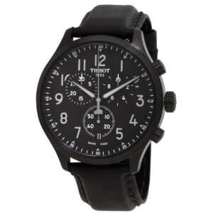 tissot chrono xl chronograph quartz black dial men's watch t116.617.36.052.00
