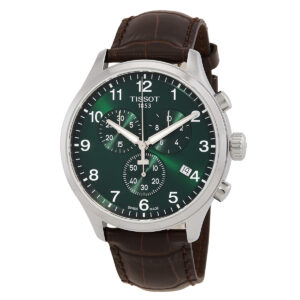 Витрина tissot chrono xl classic quartz green dial men's watch t1166171609200