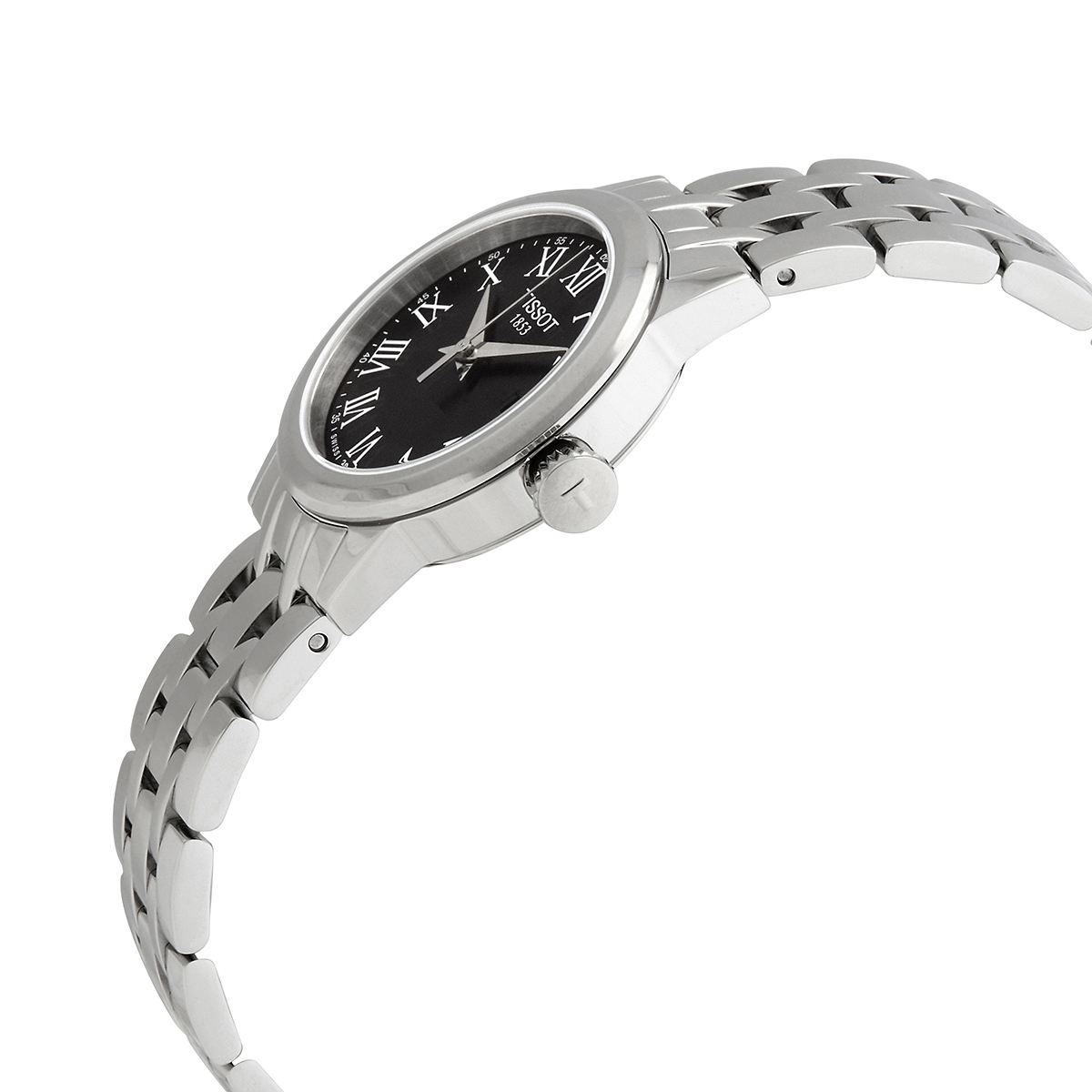 tissot classic dream lady quartz black dial watch t129.210.11.053.00 tissot classic dream lady quartz black dial watch t129.210.11.053.00