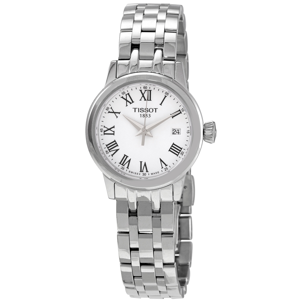 tissot classic dream lady quartz white dial ladies watch t129.210.11.013.00 tissot classic dream lady quartz white dial ladies watch t129.210.11.013.00