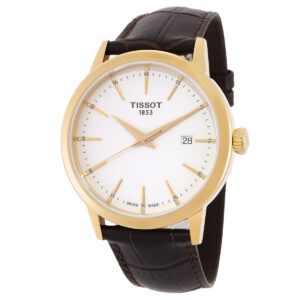 Витрина tissot classic dream quartz ivory dial watch t1294103626100