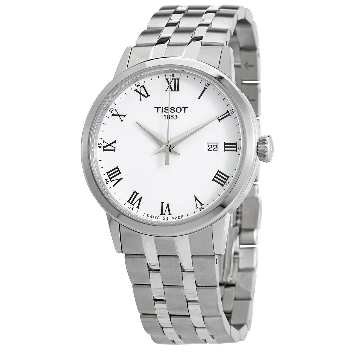 tissot classic dream quartz white dial men's watch t129.410.11.013.00 tissot classic dream quartz white dial men's watch t129.410.11.013.00
