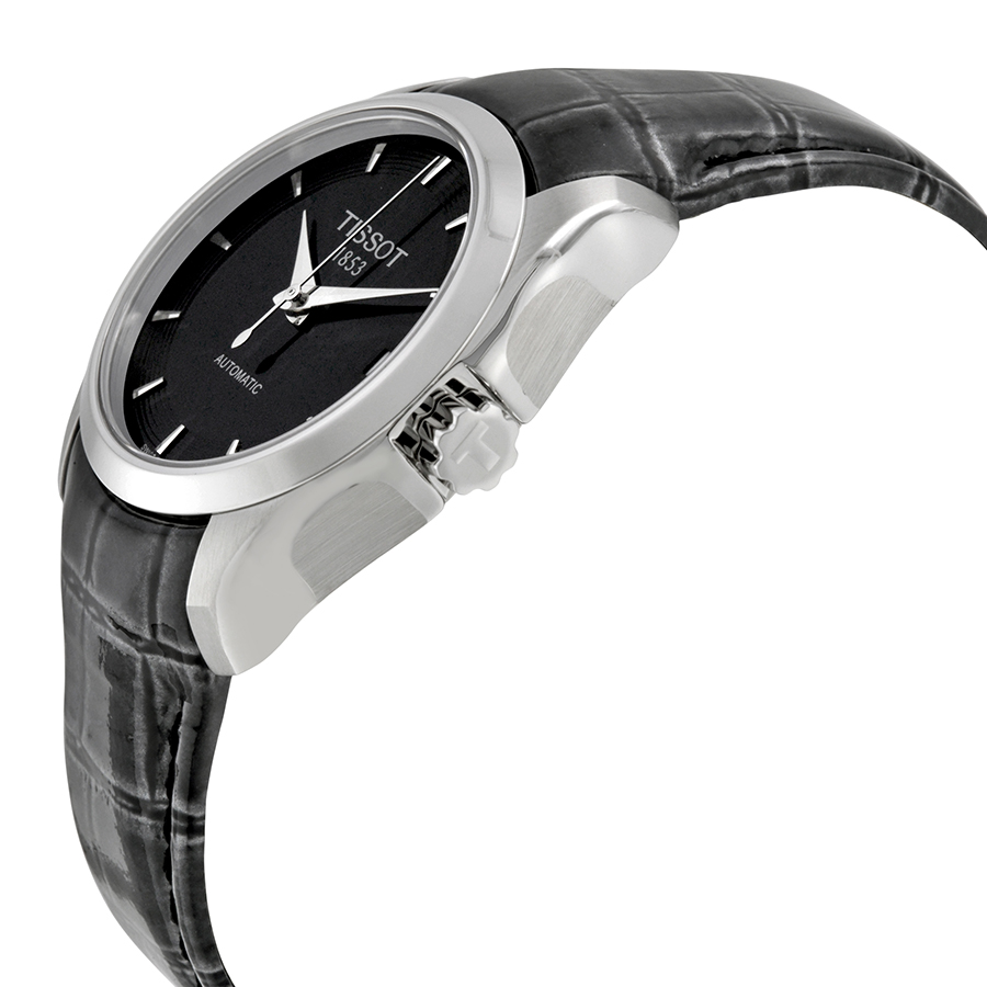 tissot couturier automatic black dial ladies watch t0352071605100 tissot couturier automatic black dial ladies watch t0352071605100