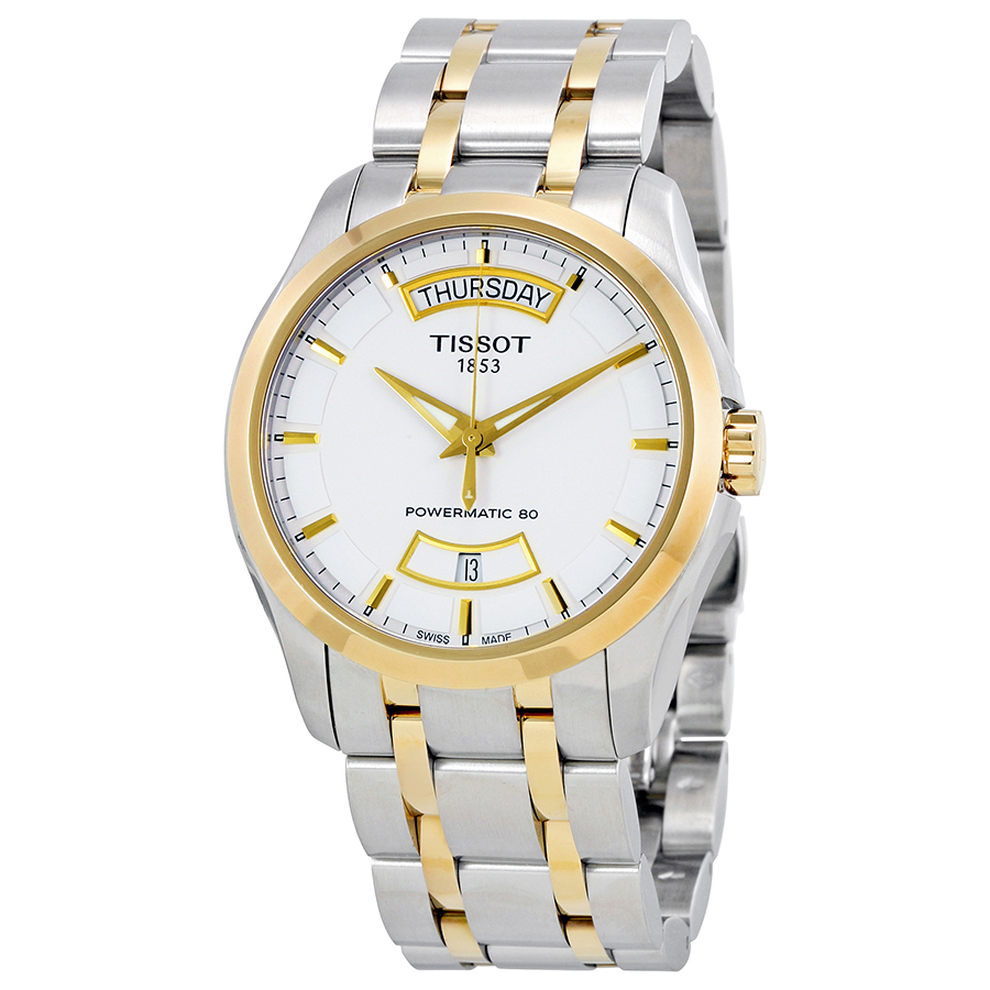 tissot couturier powermatic 80 day date automatic men's watch t035.407.22.011.01 tissot couturier powermatic 80 day date automatic men's watch t035.407.22.011.01