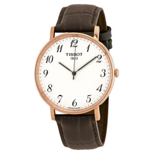 tissot everytime large silver dial men's watch t109.610.36.032.00