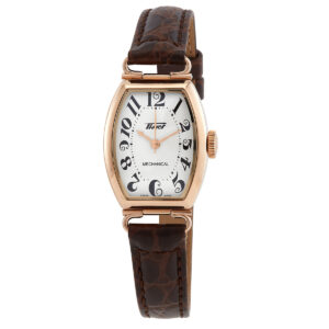 Home tissot heritage hand wind white dial ladies watch t128.161.36.012.00