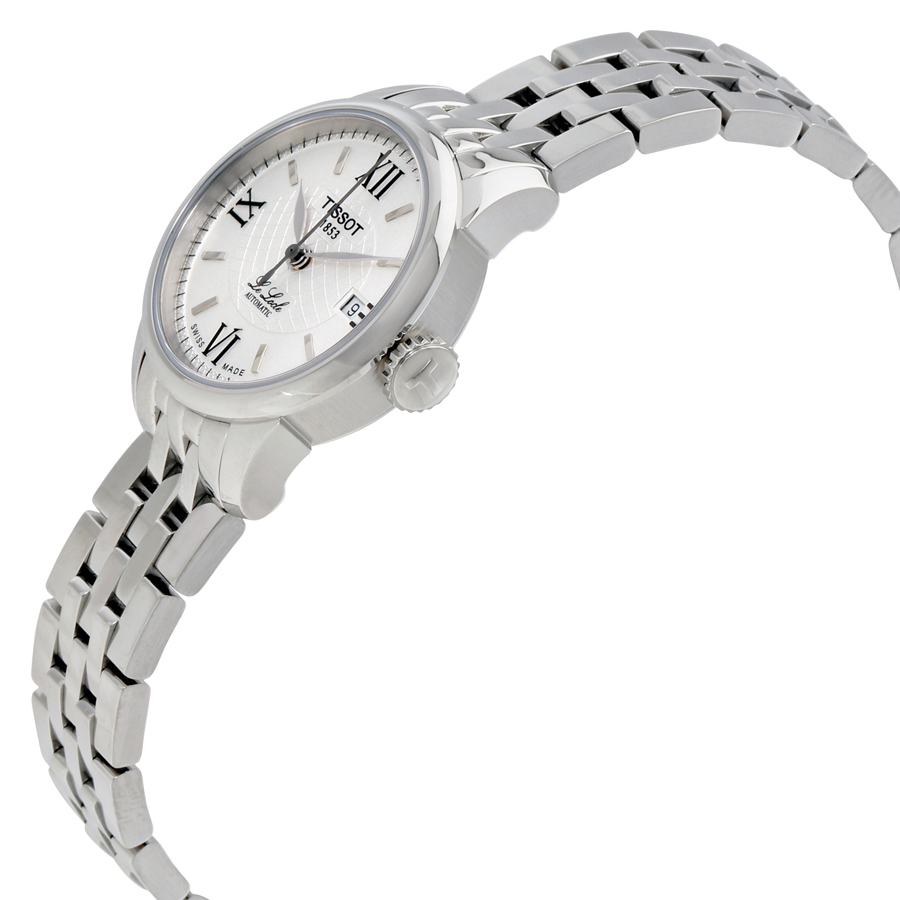 tissot le locle automatic silver dial ladies watch t41.1.183.33 tissot le locle automatic silver dial ladies watch t41.1.183.33