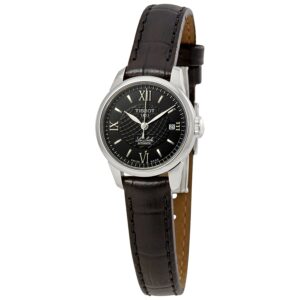 Витрина tissot le locle automatic black dial ladies watch t41112357