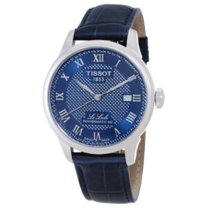 tissot le locle automatic blue dial men's watch t0064071604300