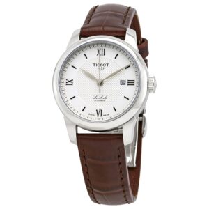 Home tissot le locle automatic silver dial ladies watch t006.207.16.038.00