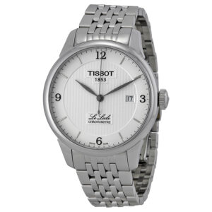 Витрина tissot le locle chronometre silver dial men's watch t006.408.11.037.00