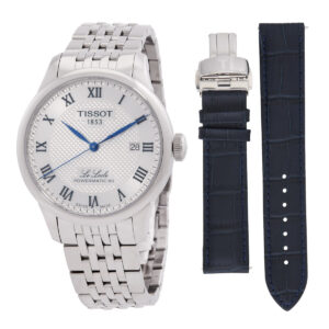 Home tissot le locle powermatic 80 20th anniversary silver dial men's watch t0064071103303
