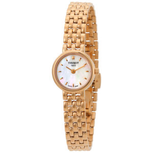 Home tissot lovely mother of pearl dial ladies watch t058.009.33.111.00