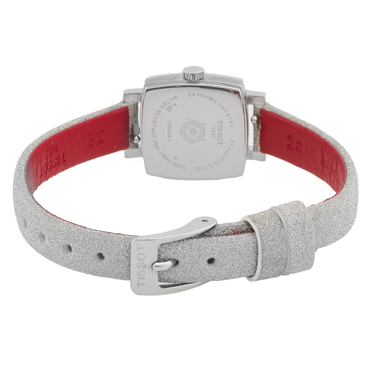 tissot lovely square festive kit quartz diamond silver dial ladies watch t0581091703602 tissot lovely square festive kit quartz diamond silver dial ladies watch t0581091703602