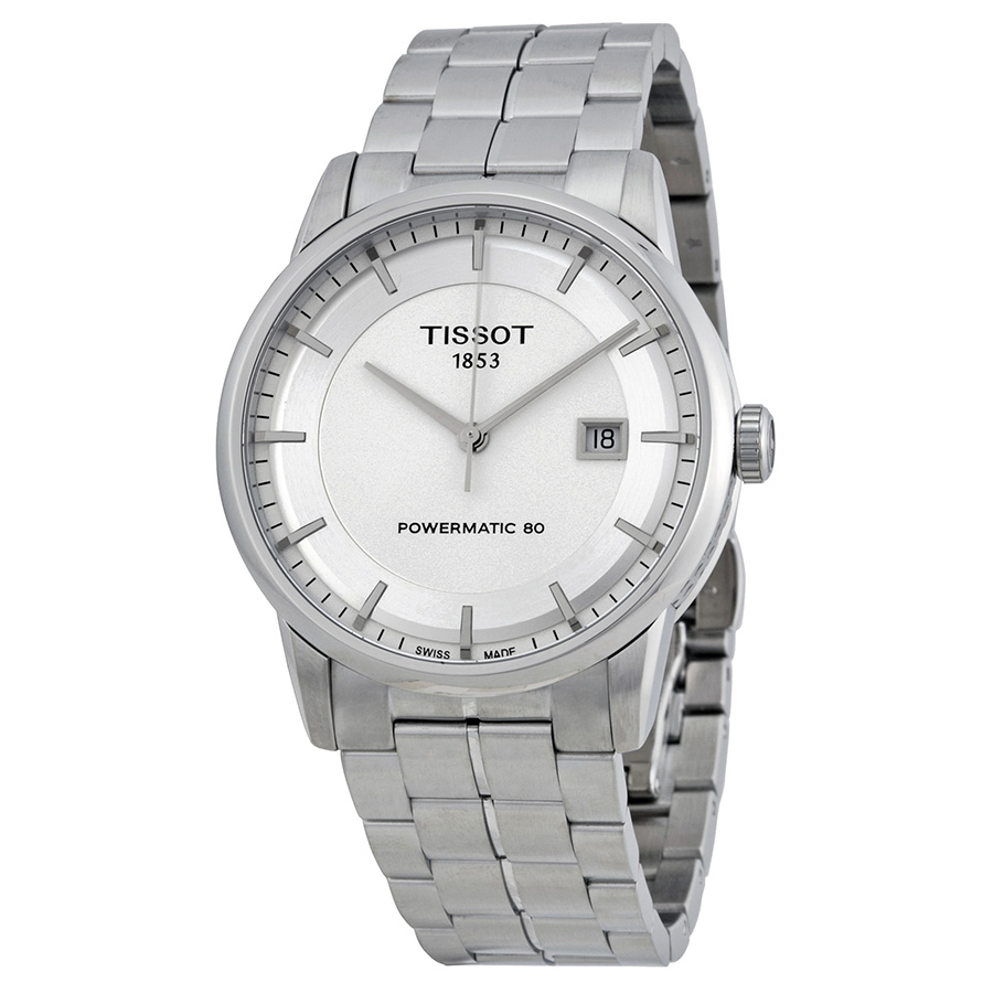 tissot luxury powermatic 80 silver dial men's watch t0864071103100 tissot luxury powermatic 80 silver dial men's watch t0864071103100