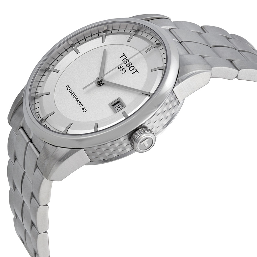 tissot luxury powermatic 80 silver dial men's watch t0864071103100 tissot luxury powermatic 80 silver dial men's watch t0864071103100