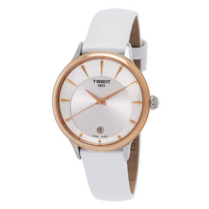 tissot odaci t quartz silver dial ladies watch t133.210.26.031.00
