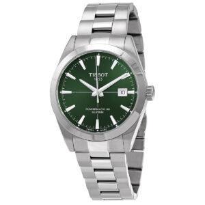 Home tissot gentleman powermatic 80 silicium automatic green dial men's watch t127.407.11.091.01
