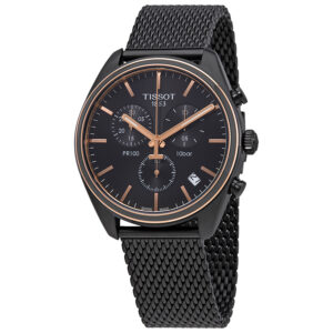 Витрина tissot pr 100 chronograph black dial men's watch t101.417.23.061.00