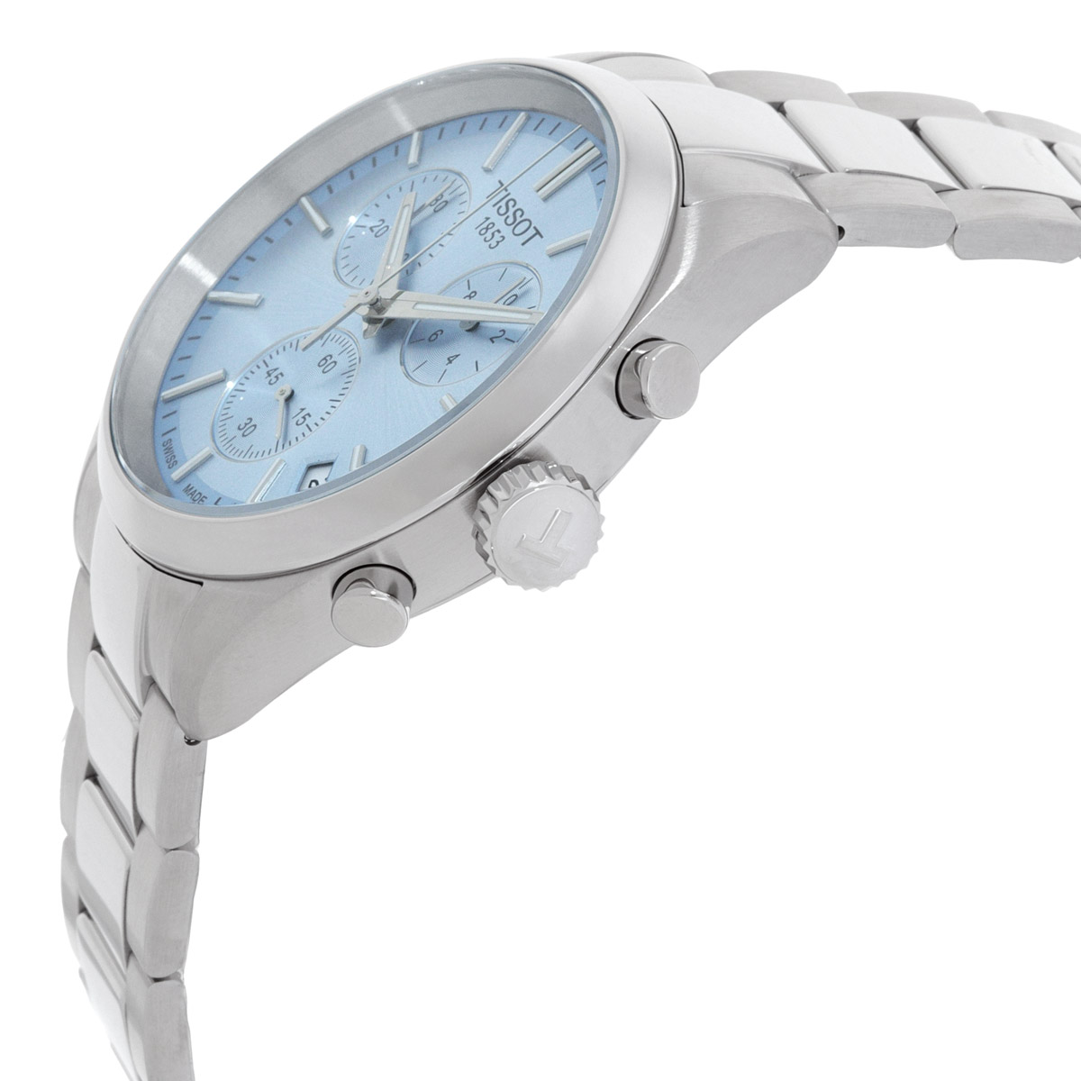 tissot pr 100 chronograph quartz ice blue dial men's watch t150.417.11.351.00 tissot pr 100 chronograph quartz ice blue dial men's watch t150.417.11.351.00