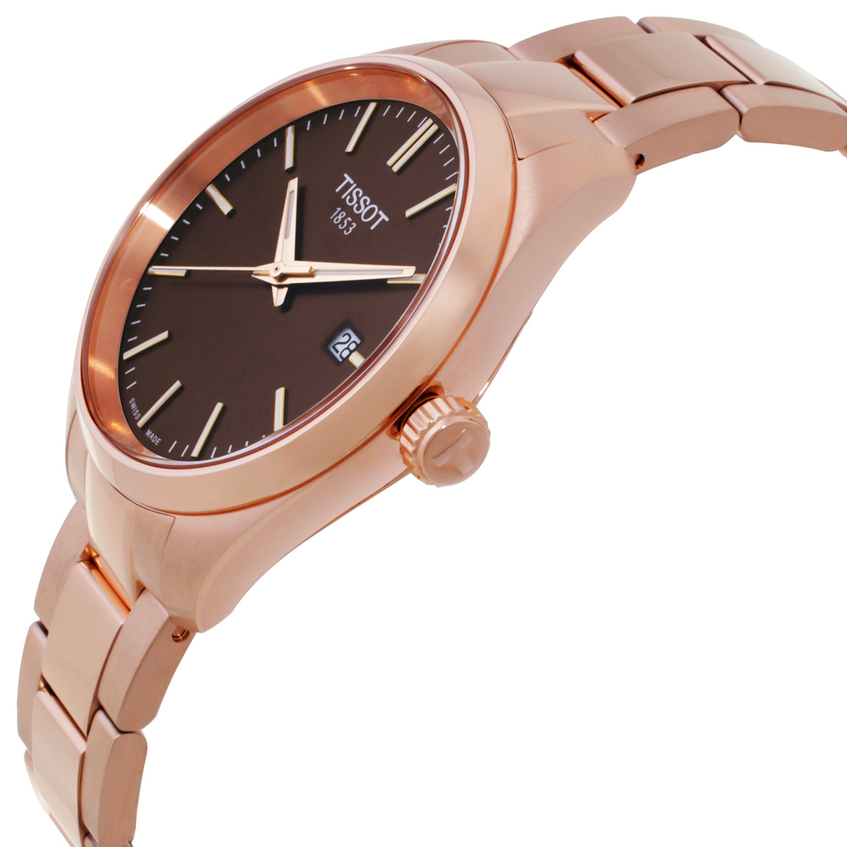 tissot pr 100 quartz brown dial ladies watch t1502103329100 tissot pr 100 quartz brown dial ladies watch t1502103329100