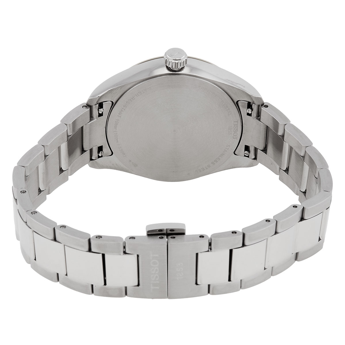 tissot pr 100 quartz ice blue dial ladies watch t1502101135100 tissot pr 100 quartz ice blue dial ladies watch t1502101135100