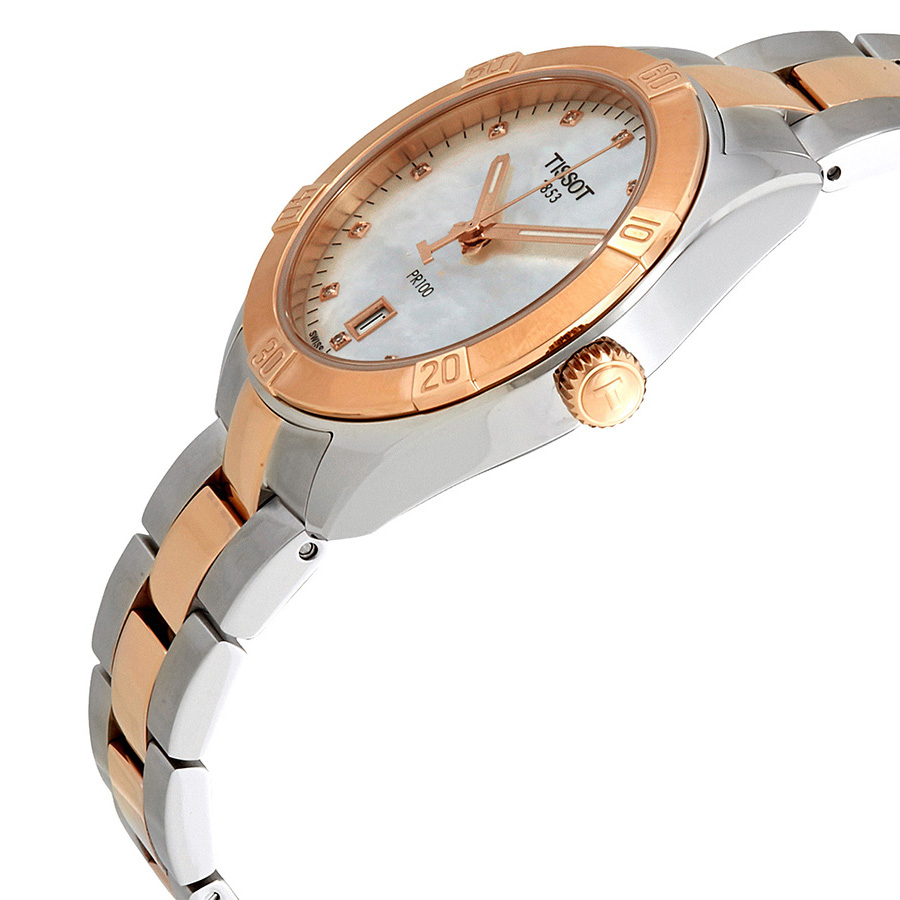 tissot pr100 diamond white mother of pearl dial ladies watch t101.910.22.116.00 tissot pr100 diamond white mother of pearl dial ladies watch t101.910.22.116.00