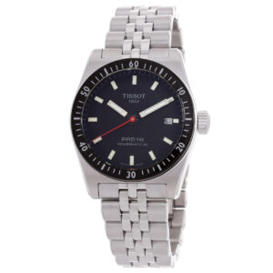 tissot pr516 powermatic 80 automatic black dial men's watch t1494071105100