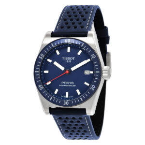 tissot pr516 powermatic 80 automatic blue dial men's watch t1494071604100
