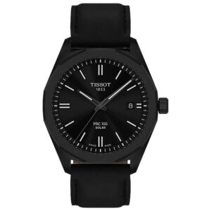 Витрина tissot prc 100 black dial men's watch t1514223605100