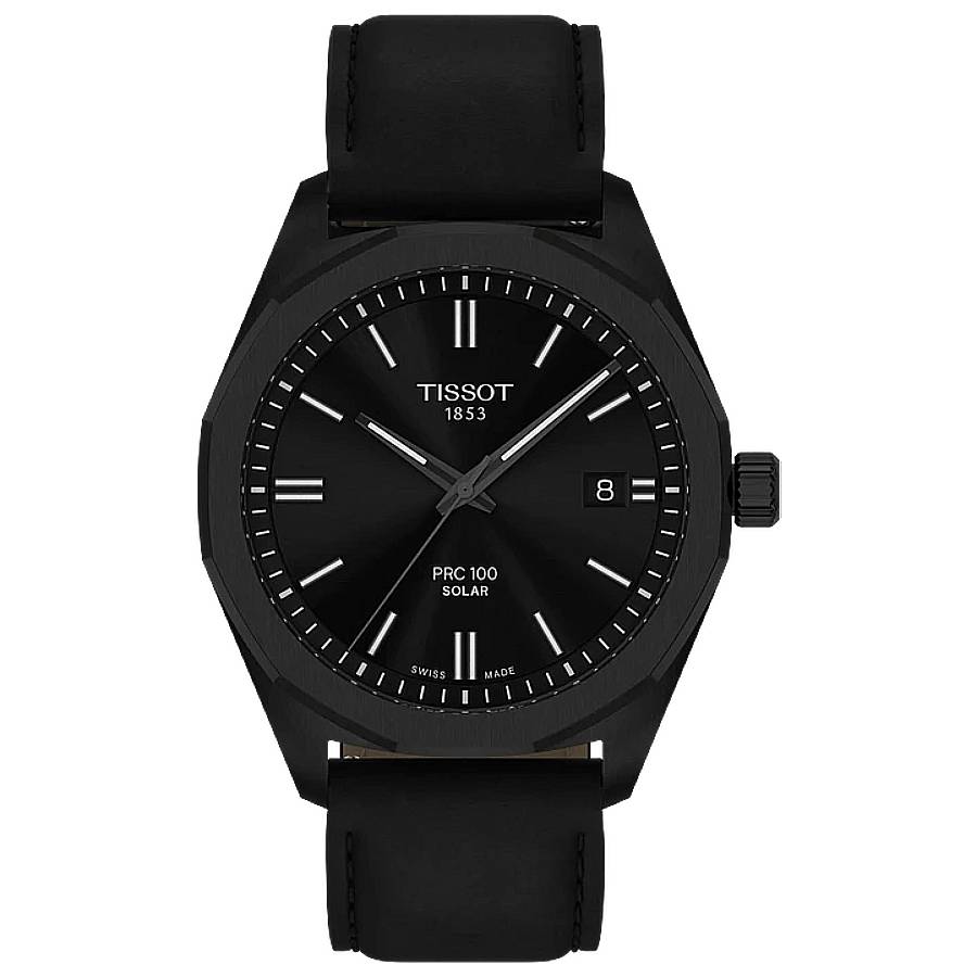 tissot prc 100 black dial men's watch t1514223605100 tissot prc 100 black dial men's watch t1514223605100