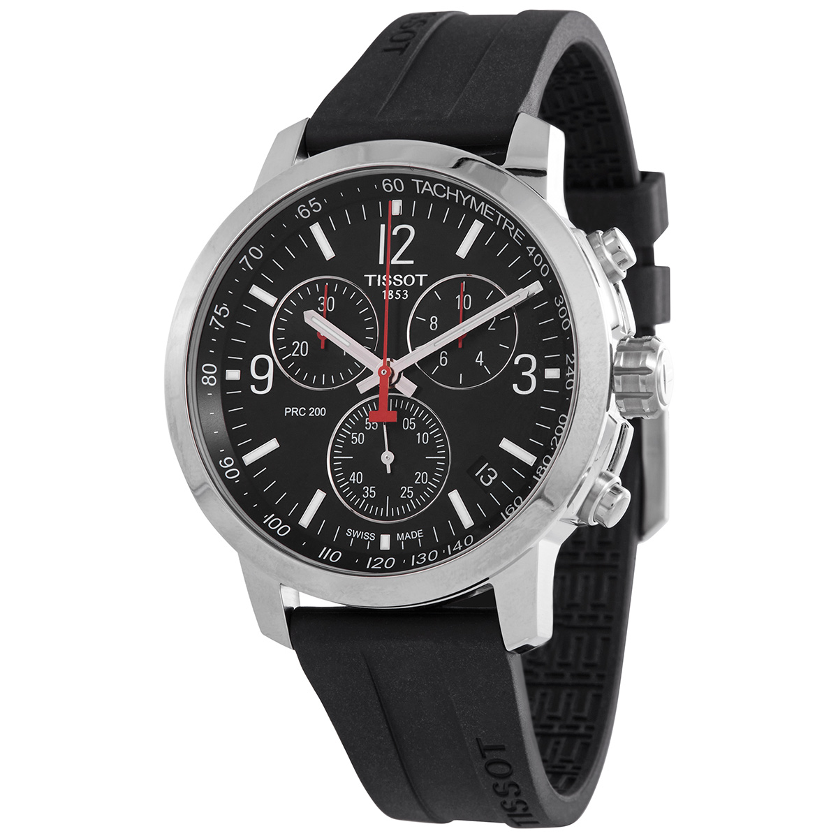 tissot prc 200 chronograph quartz black dial men's watch t114.417.17.057.00 tissot prc 200 chronograph quartz black dial men's watch t114.417.17.057.00