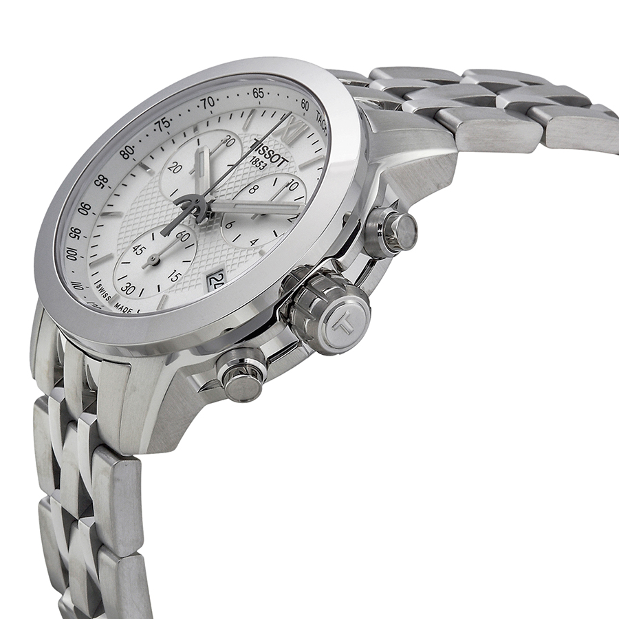 tissot prc200 chronograph white dial ladies watch t0552171101800 tissot prc200 chronograph white dial ladies watch t0552171101800