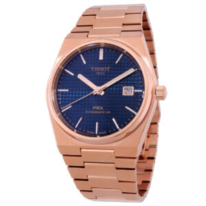 Home tissot prx automatic blue dial men's watch t1374073304100