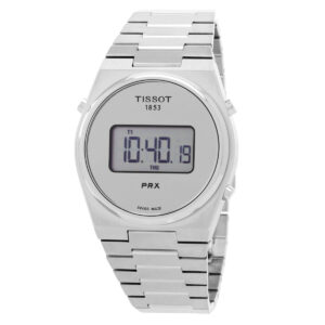Витрина tissot prx digital quartz silver dial men's watch t1374631103000