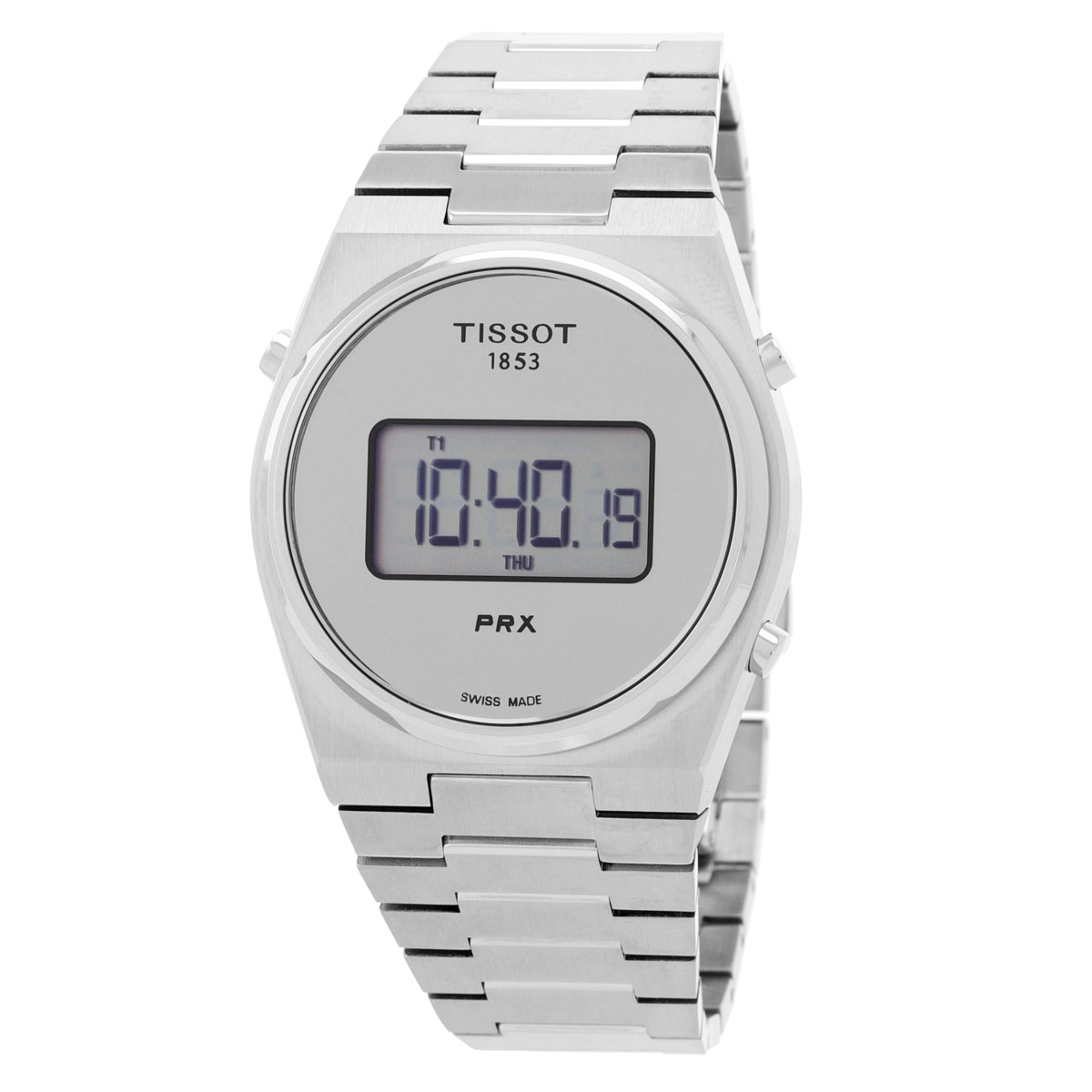 tissot prx digital quartz silver dial men's watch t1374631103000 tissot prx digital quartz silver dial men's watch t1374631103000