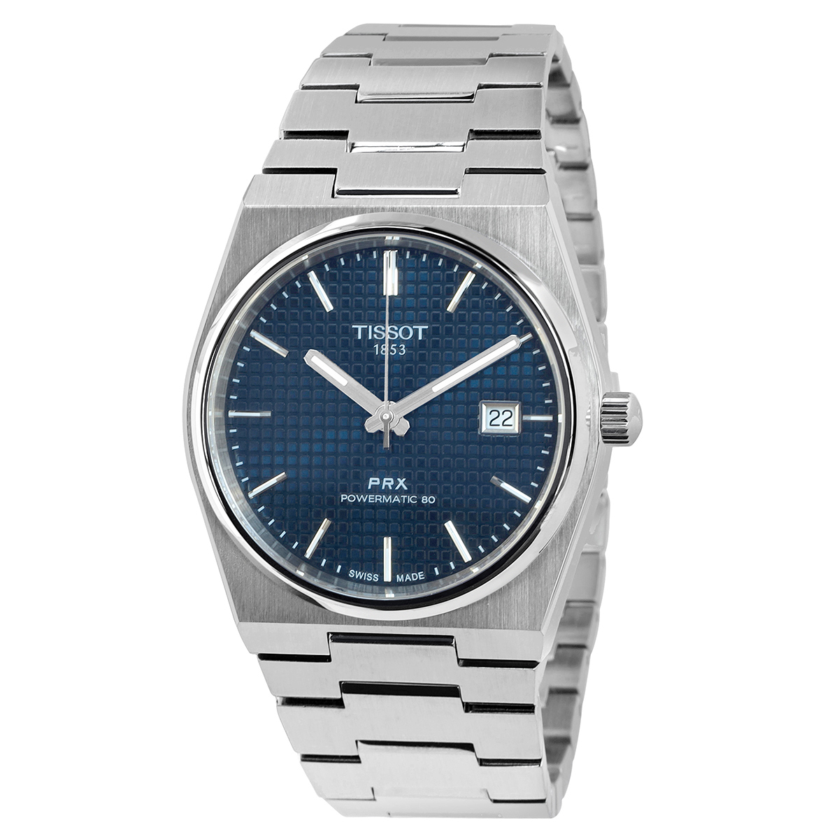 tissot prx powermatic 80 automatic blue dial men's watch t137.407.11.041.00 tissot prx powermatic 80 automatic blue dial men's watch t137.407.11.041.00