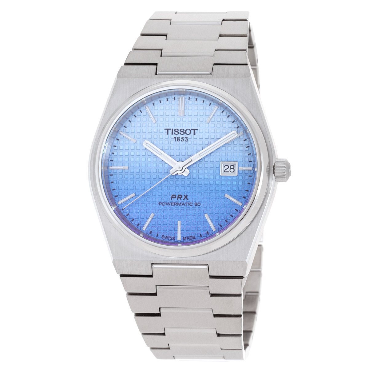tissot prx powermatic 80 automatic blue dial men's watch t1374071135101 tissot prx powermatic 80 automatic blue dial men's watch t1374071135101