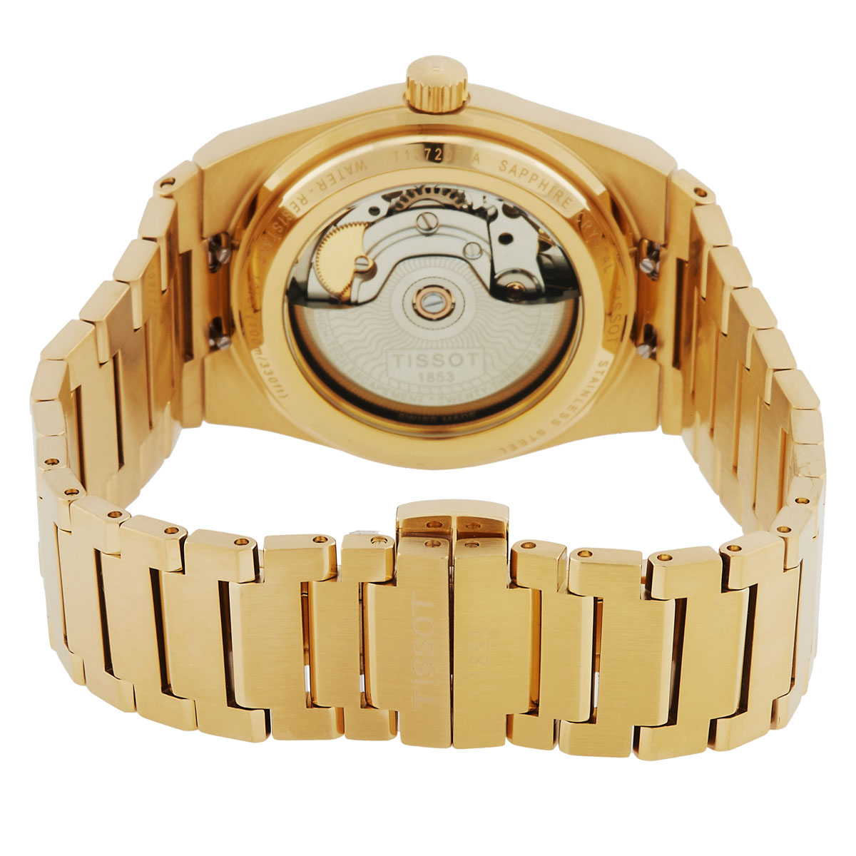 tissot prx powermatic 80 automatic champagne dial ladies watch t1372073302100 tissot prx powermatic 80 automatic champagne dial ladies watch t1372073302100
