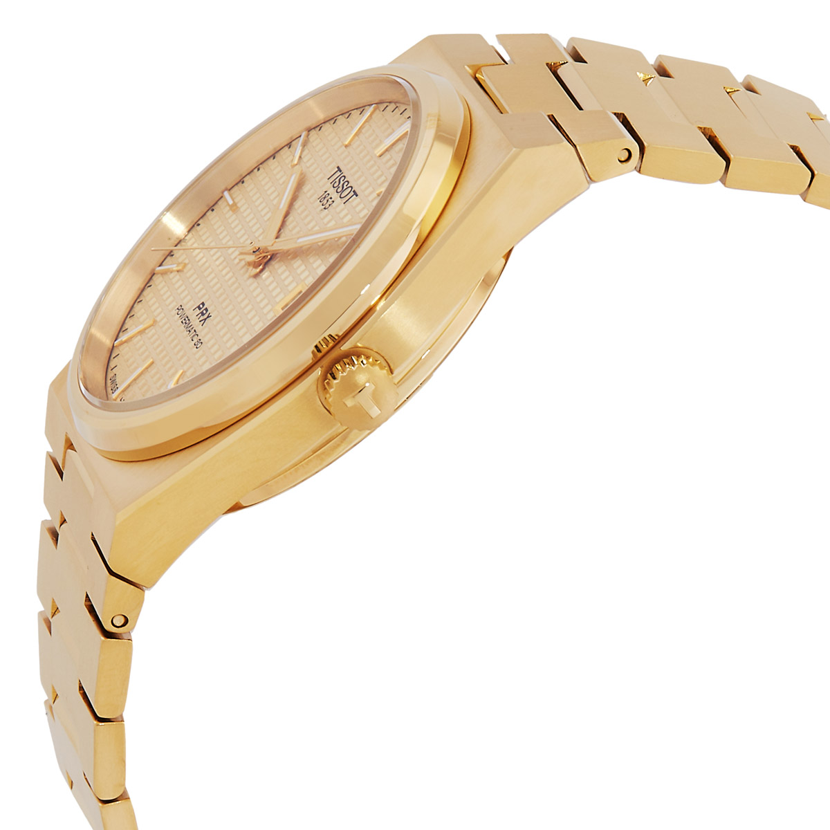 tissot prx powermatic 80 automatic champagne dial men's watch t1374073302100 tissot prx powermatic 80 automatic champagne dial men's watch t1374073302100