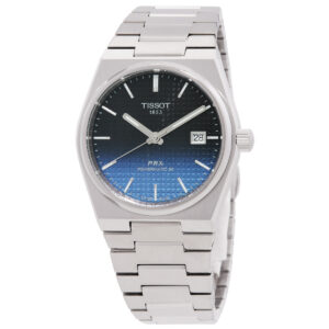 Home tissot prx powermatic automatic black chameleon dial men's watch t1374071105101