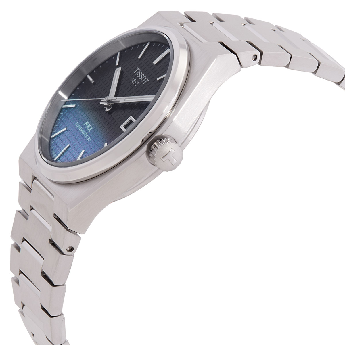 tissot prx powermatic automatic black chameleon dial men's watch t1374071105101 tissot prx powermatic automatic black chameleon dial men's watch t1374071105101